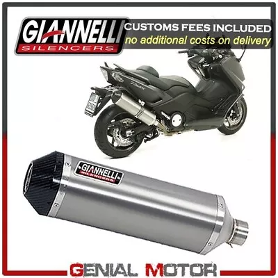 Full Exhaust System Giannelli Titanium Muffler For YAMAHA T-MAX 530 2012 > 2016 • $497.70